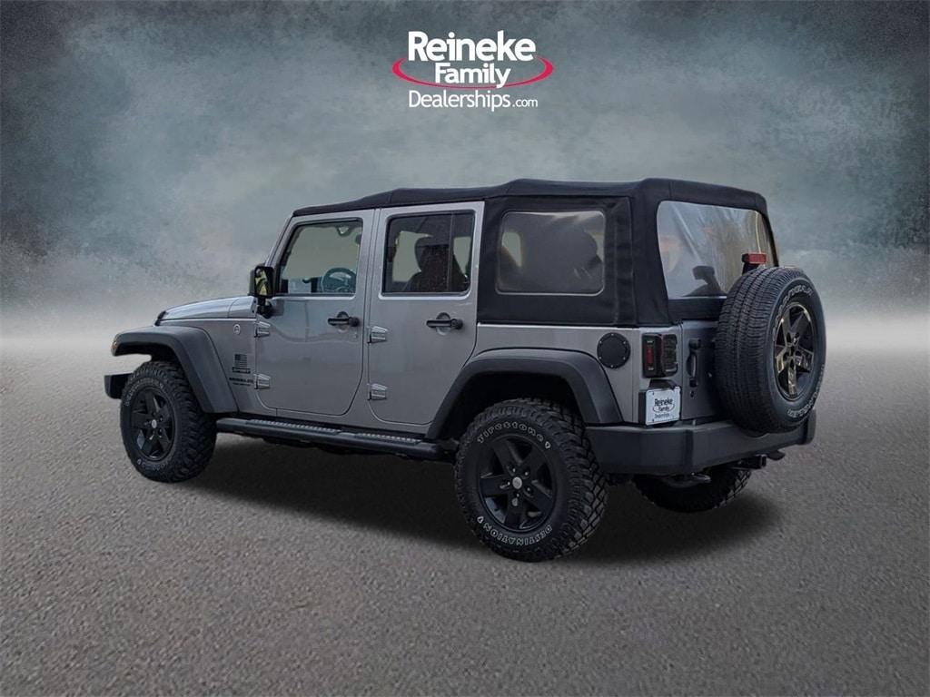 used 2016 Jeep Wrangler Unlimited car, priced at $14,998