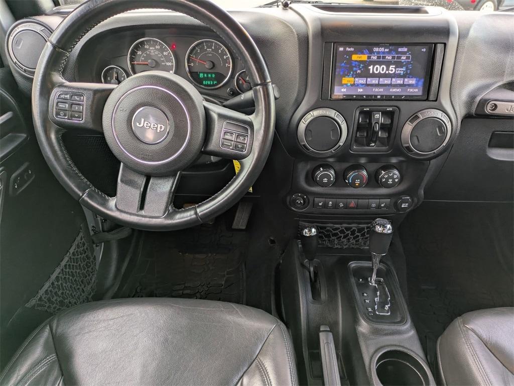 used 2016 Jeep Wrangler Unlimited car, priced at $14,998