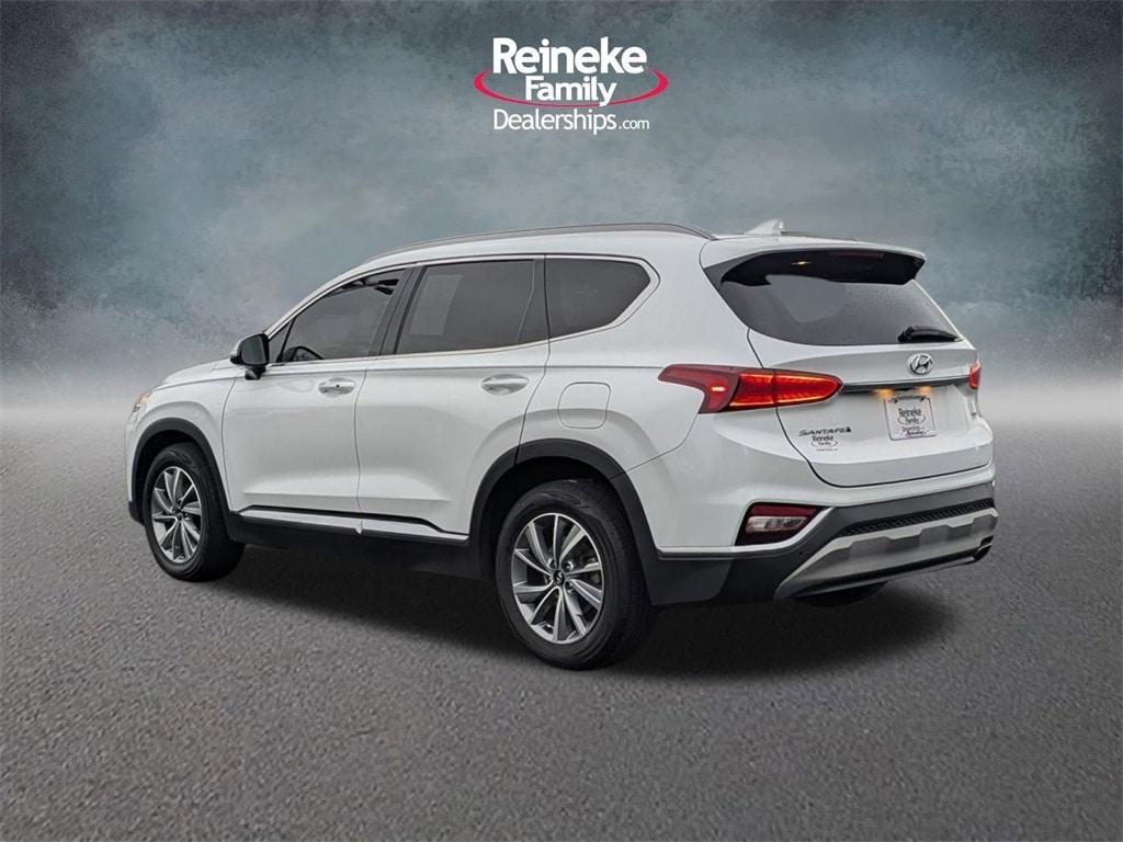 used 2019 Hyundai Santa Fe car, priced at $14,684