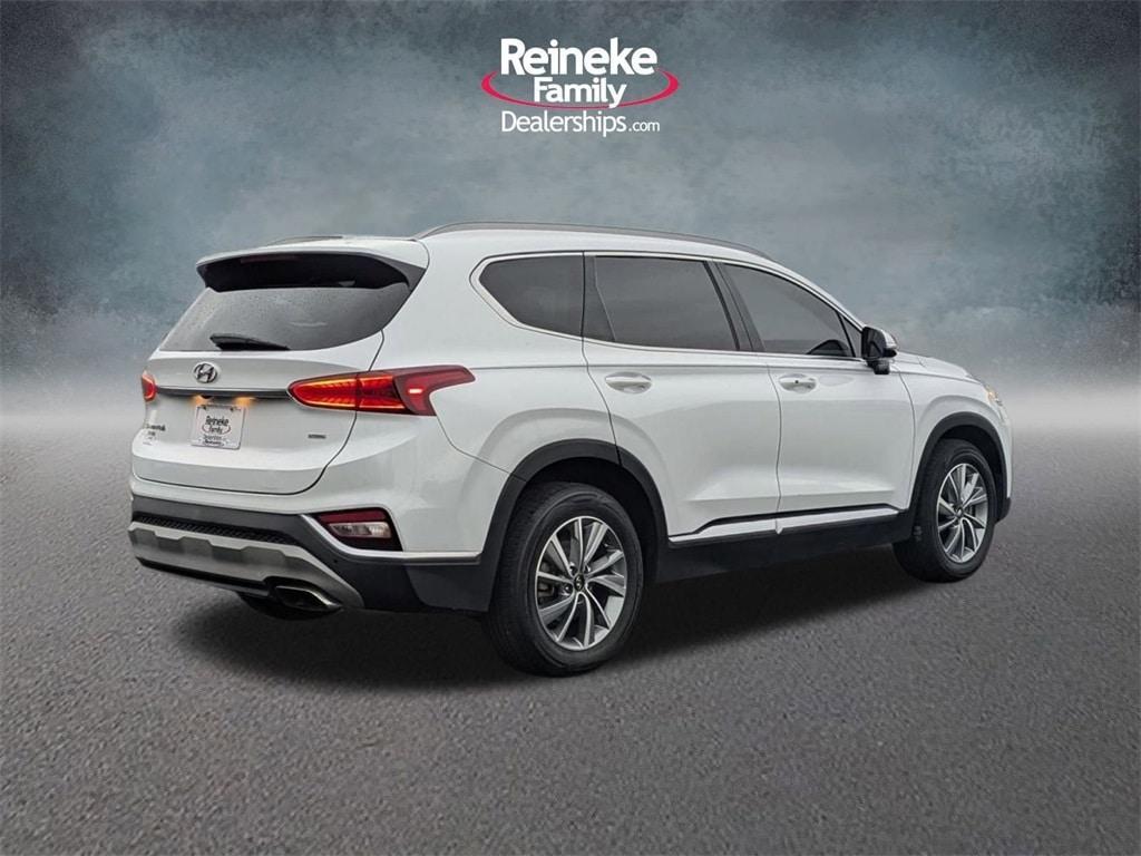 used 2019 Hyundai Santa Fe car, priced at $14,684