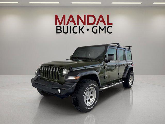 used 2022 Jeep Wrangler Unlimited car, priced at $29,977