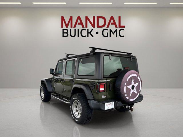 used 2022 Jeep Wrangler Unlimited car, priced at $29,977