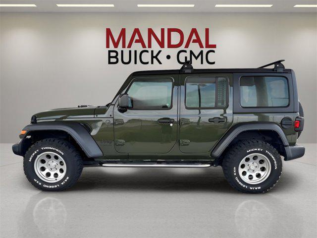 used 2022 Jeep Wrangler Unlimited car, priced at $29,977
