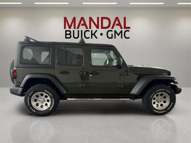 used 2022 Jeep Wrangler Unlimited car, priced at $29,977