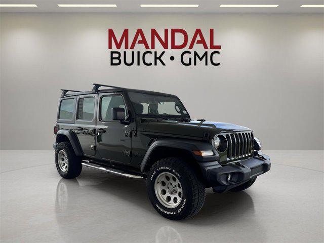 used 2022 Jeep Wrangler Unlimited car, priced at $29,977