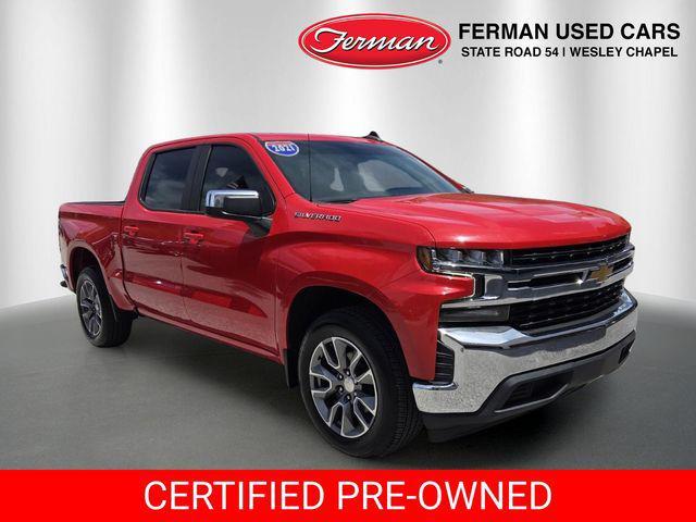 used 2021 Chevrolet Silverado 1500 car, priced at $26,790
