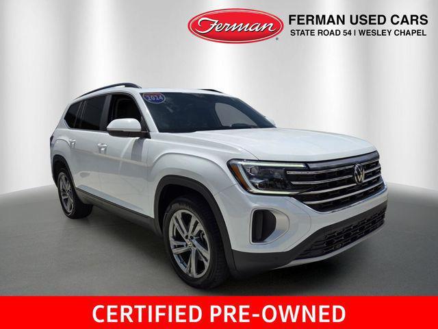 used 2024 Volkswagen Atlas car, priced at $26,200