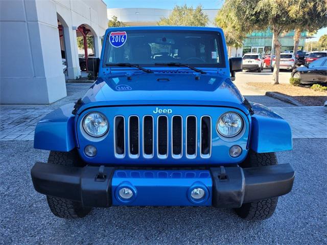 used 2016 Jeep Wrangler Unlimited car, priced at $16,995