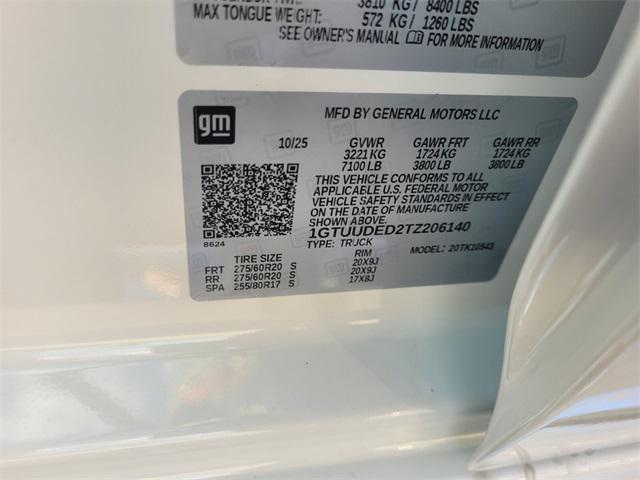 new 2026 GMC Sierra 1500 car, priced at $59,744