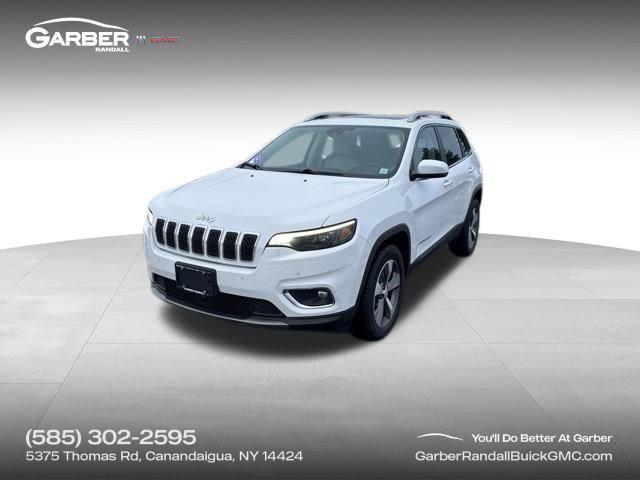 used 2021 Jeep Cherokee car, priced at $19,737
