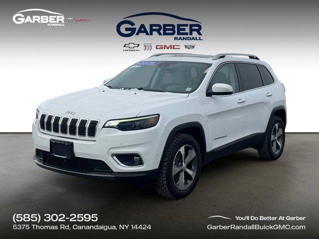 used 2021 Jeep Cherokee car, priced at $18,562