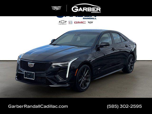 used 2025 Cadillac CT4-V car, priced at $43,764