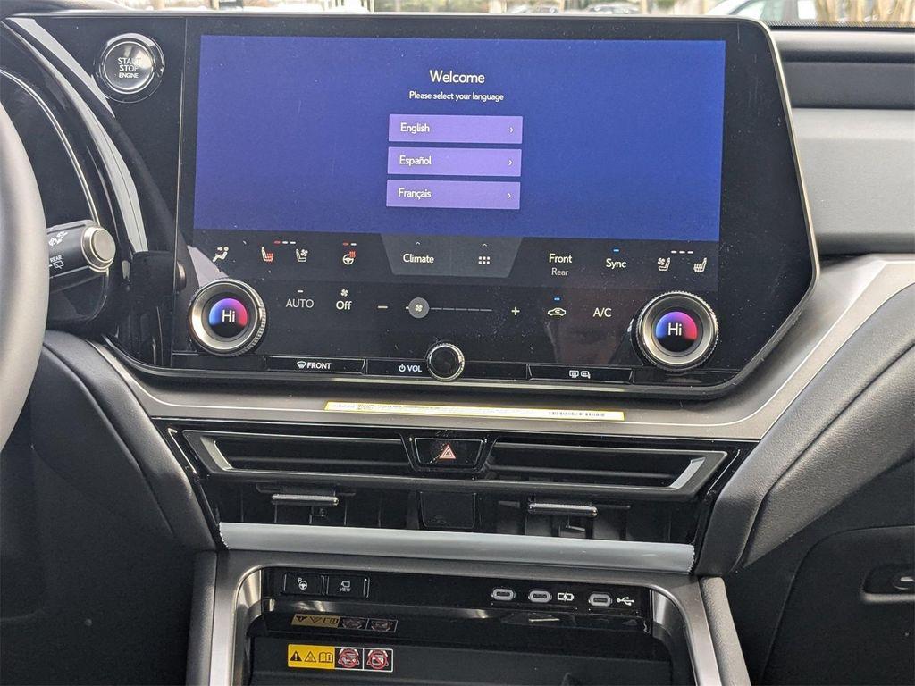 new 2026 Lexus TX 350 car, priced at $66,328