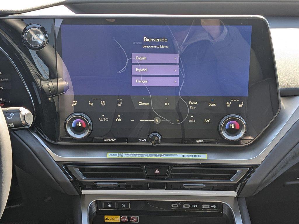 new 2026 Lexus TX 350 car, priced at $72,248