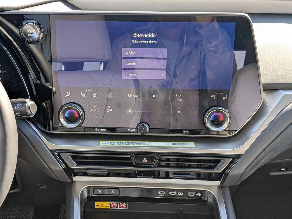 new 2026 Lexus TX 350 car, priced at $72,078