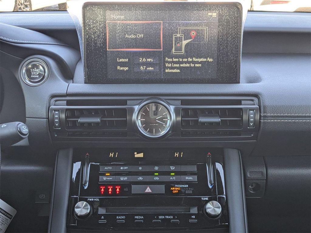 new 2025 Lexus IS 350 car, priced at $52,788