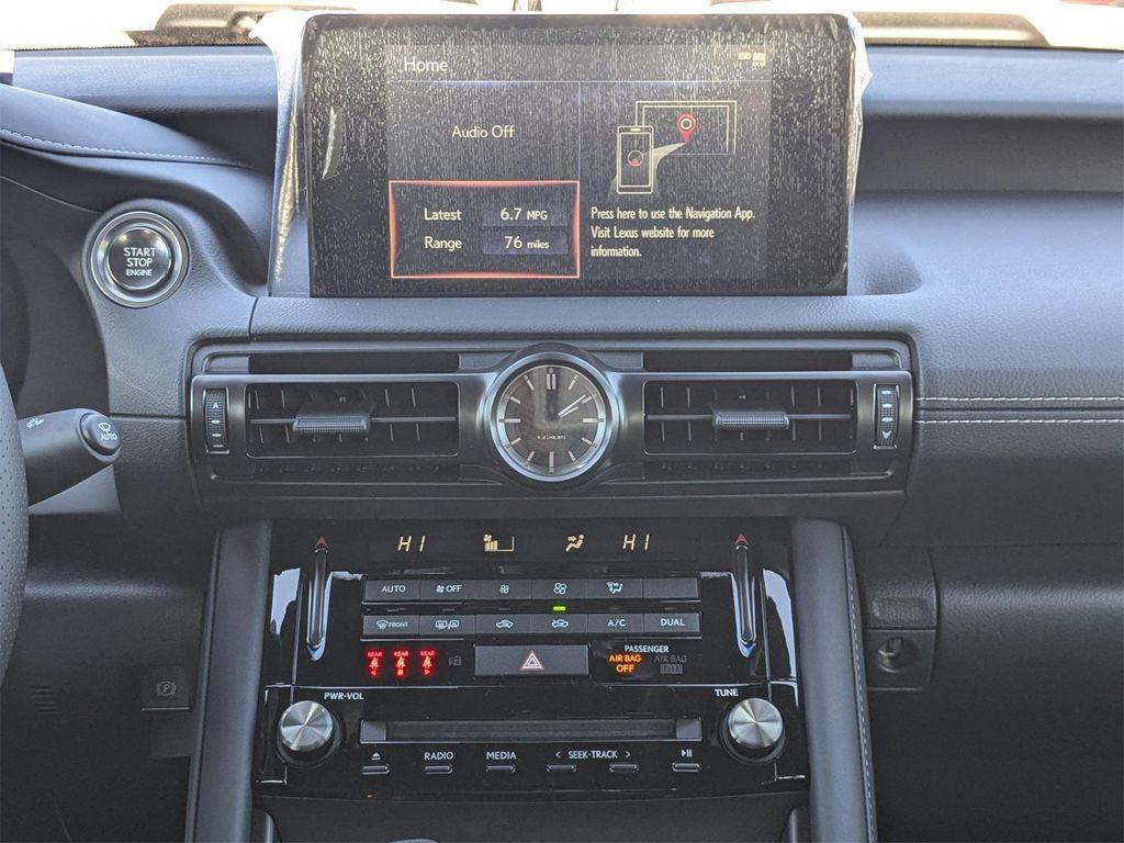 new 2025 Lexus IS 350 car, priced at $51,764