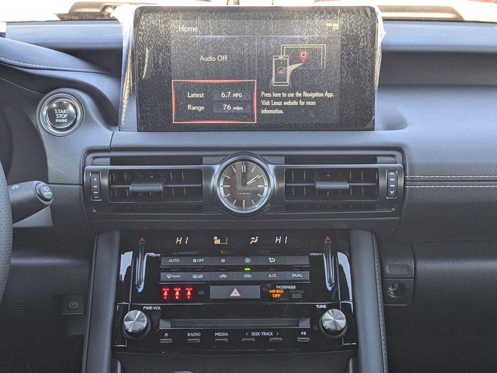 new 2025 Lexus IS 350 car, priced at $51,764