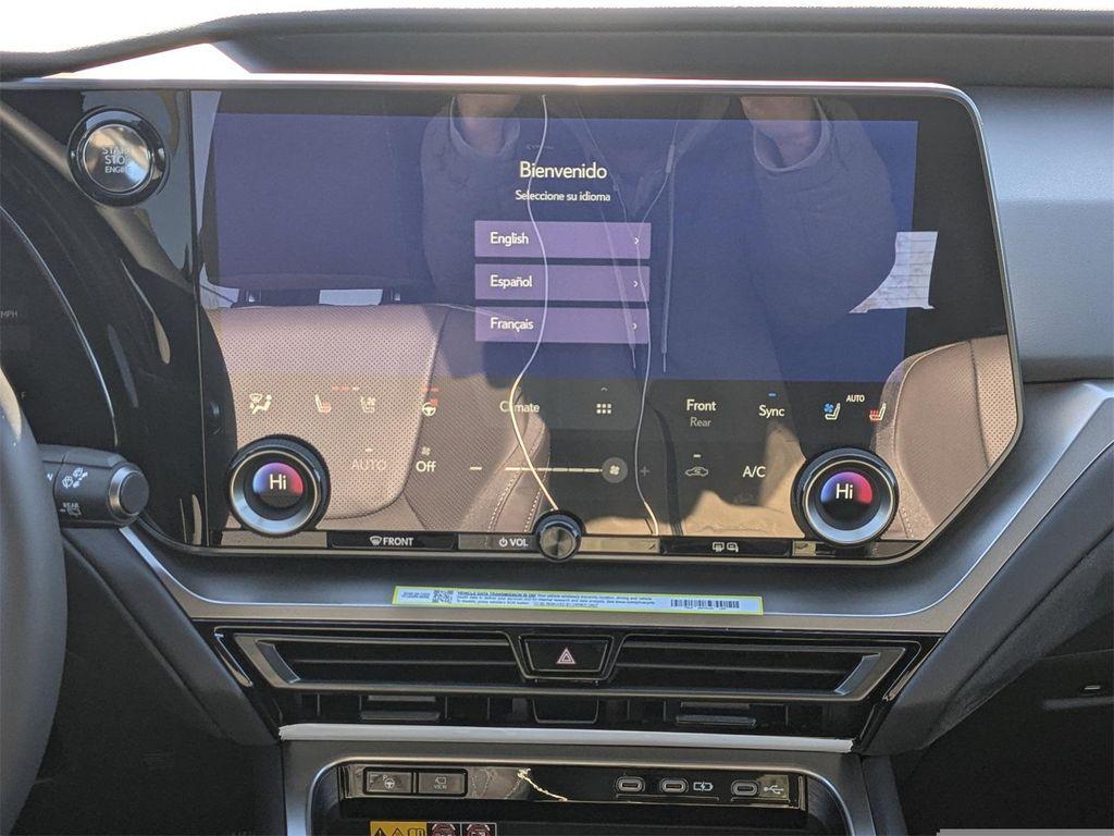 new 2026 Lexus TX 350 car, priced at $73,033