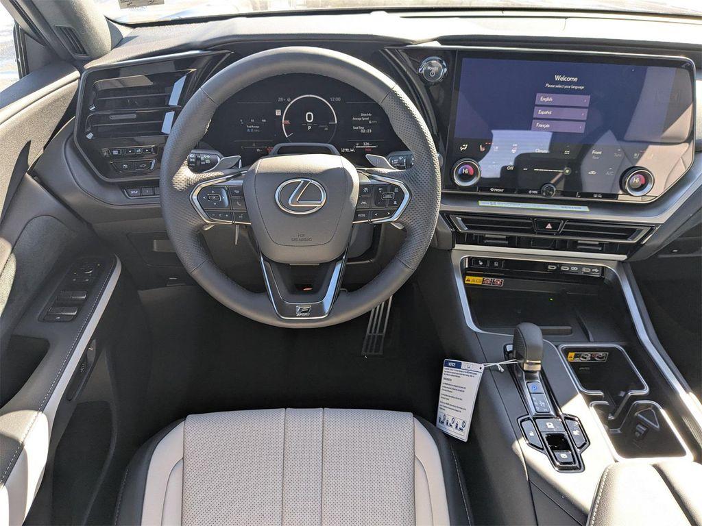new 2026 Lexus TX 500h car, priced at $75,118