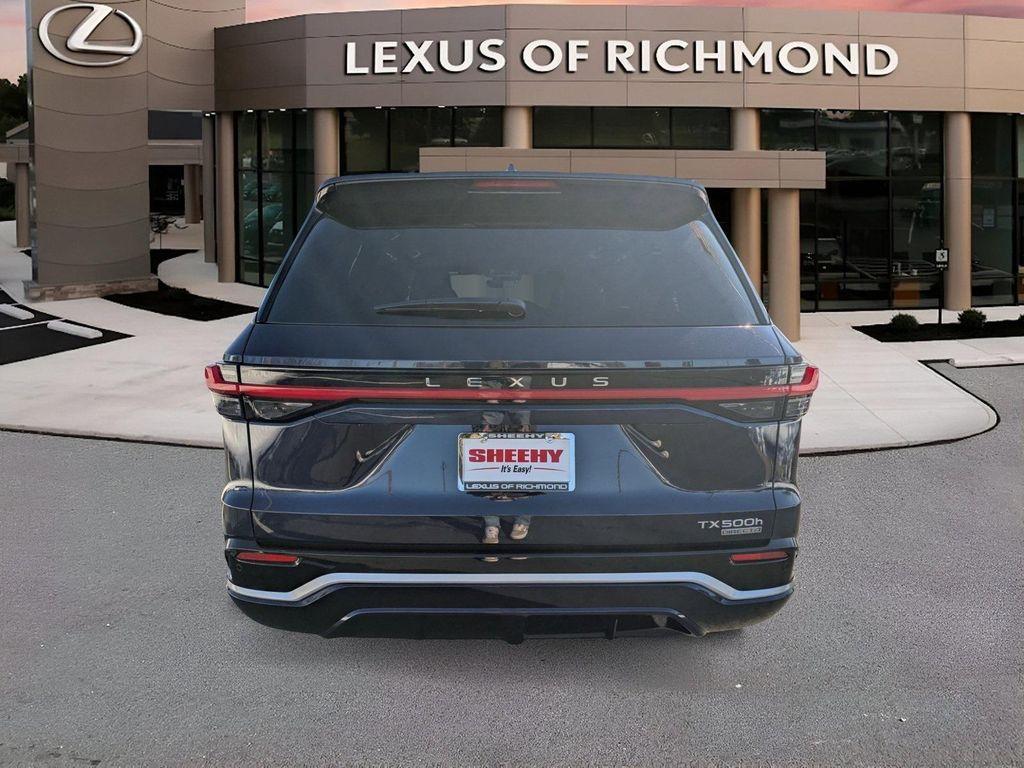 new 2026 Lexus TX 500h car, priced at $75,118