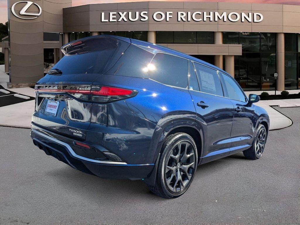 new 2026 Lexus TX 500h car, priced at $75,118