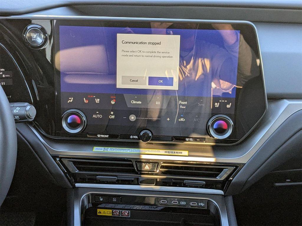 new 2026 Lexus TX 350 car, priced at $66,683