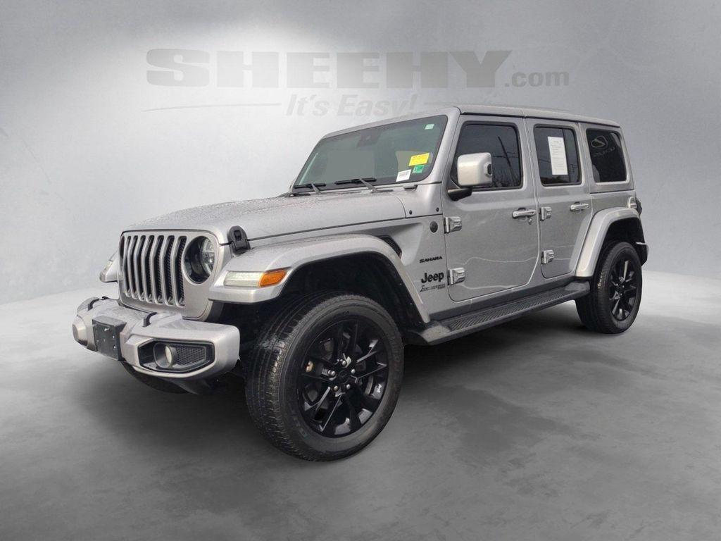 used 2021 Jeep Wrangler Unlimited car, priced at $32,555
