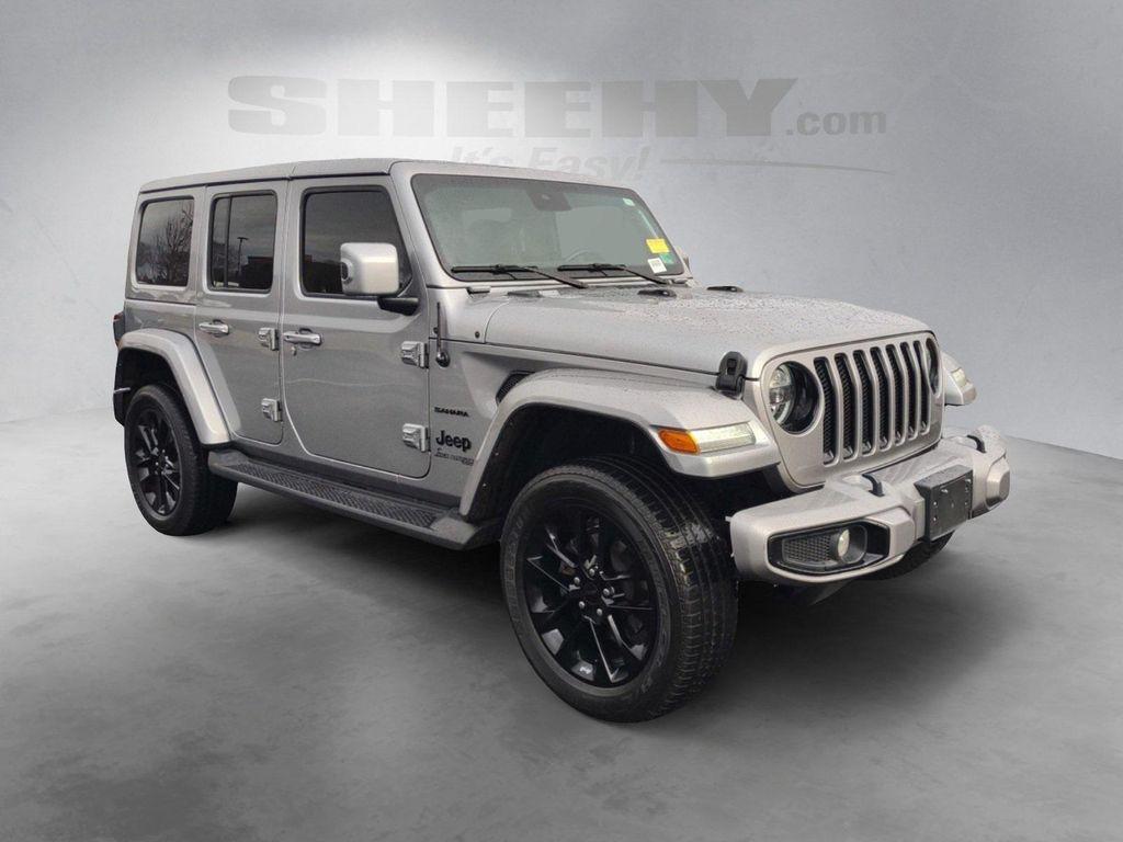 used 2021 Jeep Wrangler Unlimited car, priced at $32,555