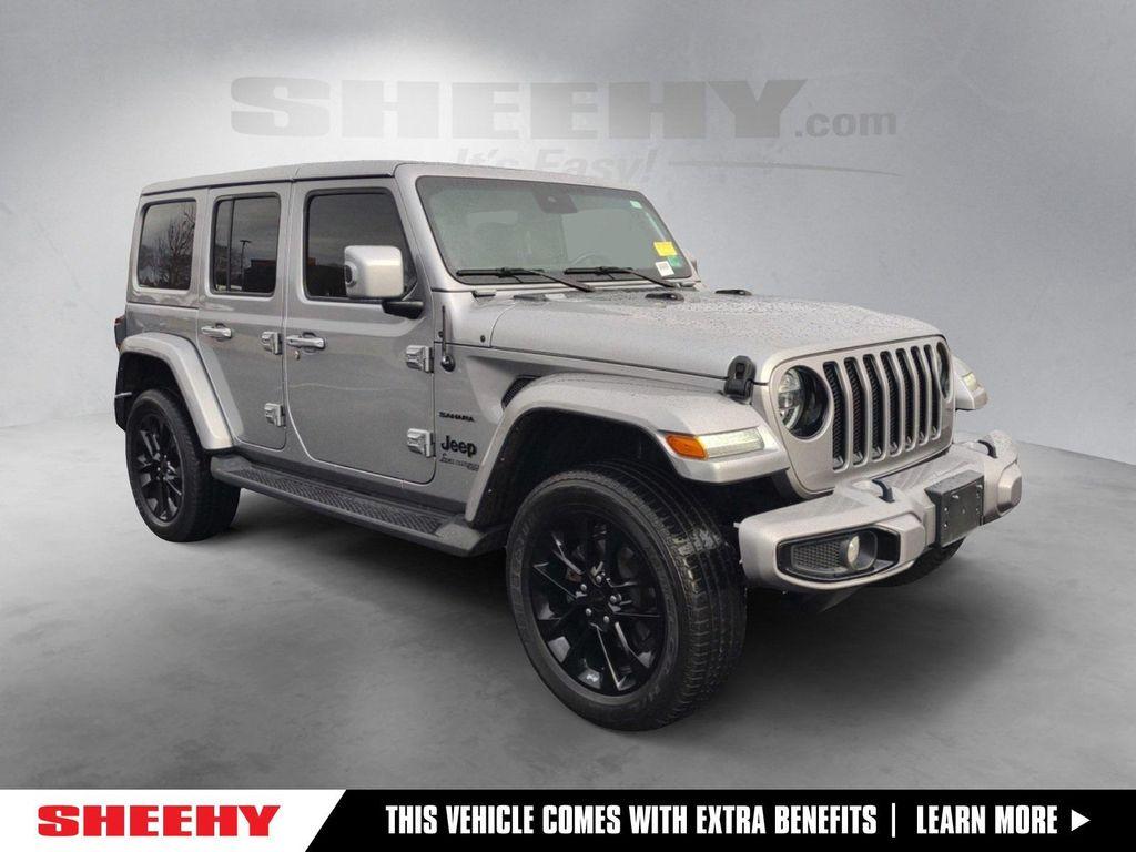 used 2021 Jeep Wrangler Unlimited car, priced at $32,555