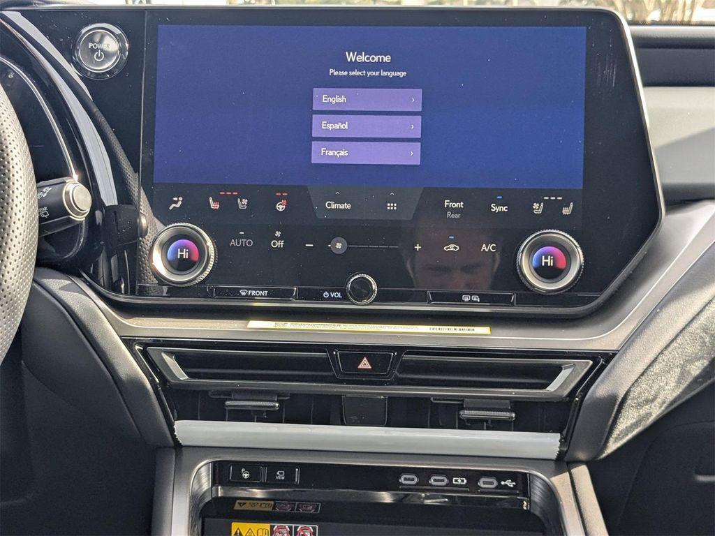 new 2026 Lexus TX 500h car, priced at $74,159