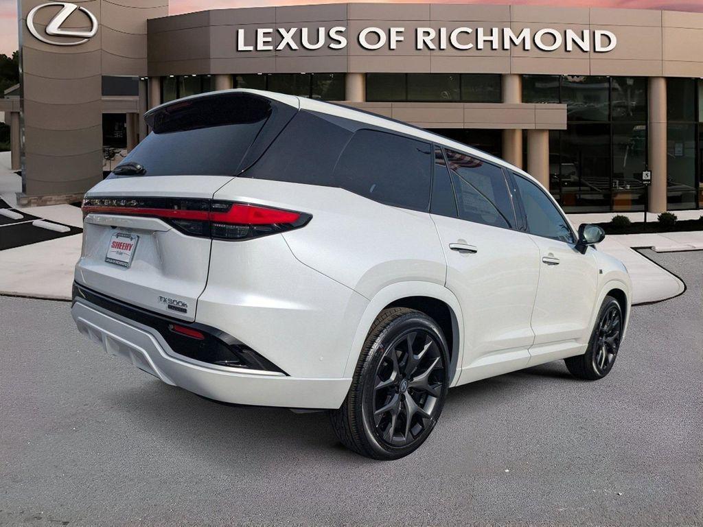 new 2026 Lexus TX 500h car, priced at $74,159
