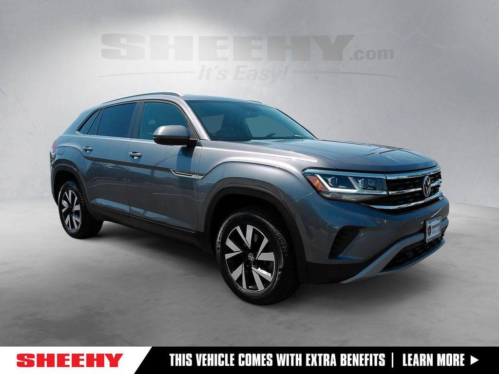 used 2020 Volkswagen Atlas Cross Sport car, priced at $20,652