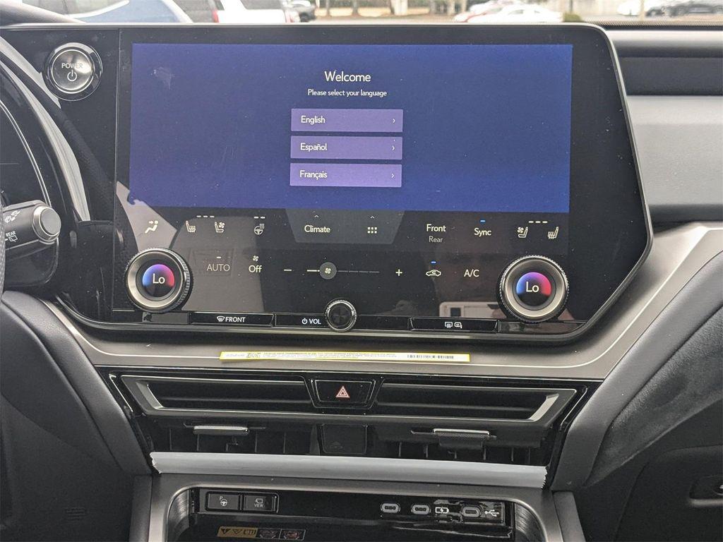 new 2026 Lexus TX 500h car, priced at $74,948