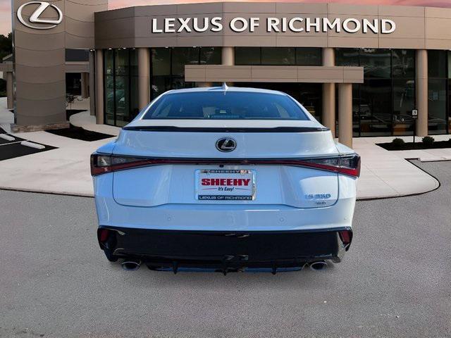 new 2025 Lexus IS 350 car, priced at $51,555
