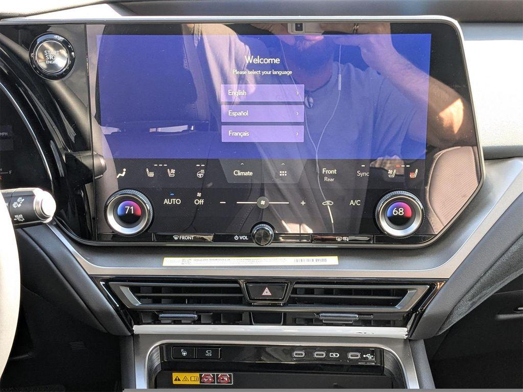 new 2026 Lexus TX 350 car, priced at $73,048