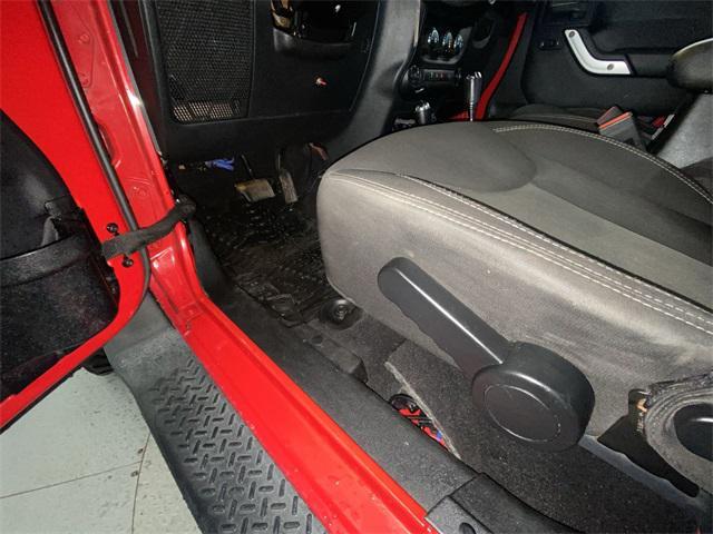 used 2014 Jeep Wrangler Unlimited car, priced at $17,880