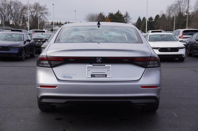 new 2025 Honda Accord car, priced at $29,762