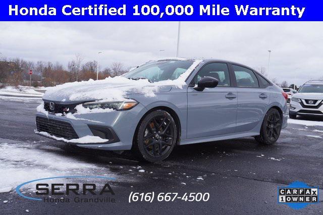 used 2023 Honda Civic Si car, priced at $26,900