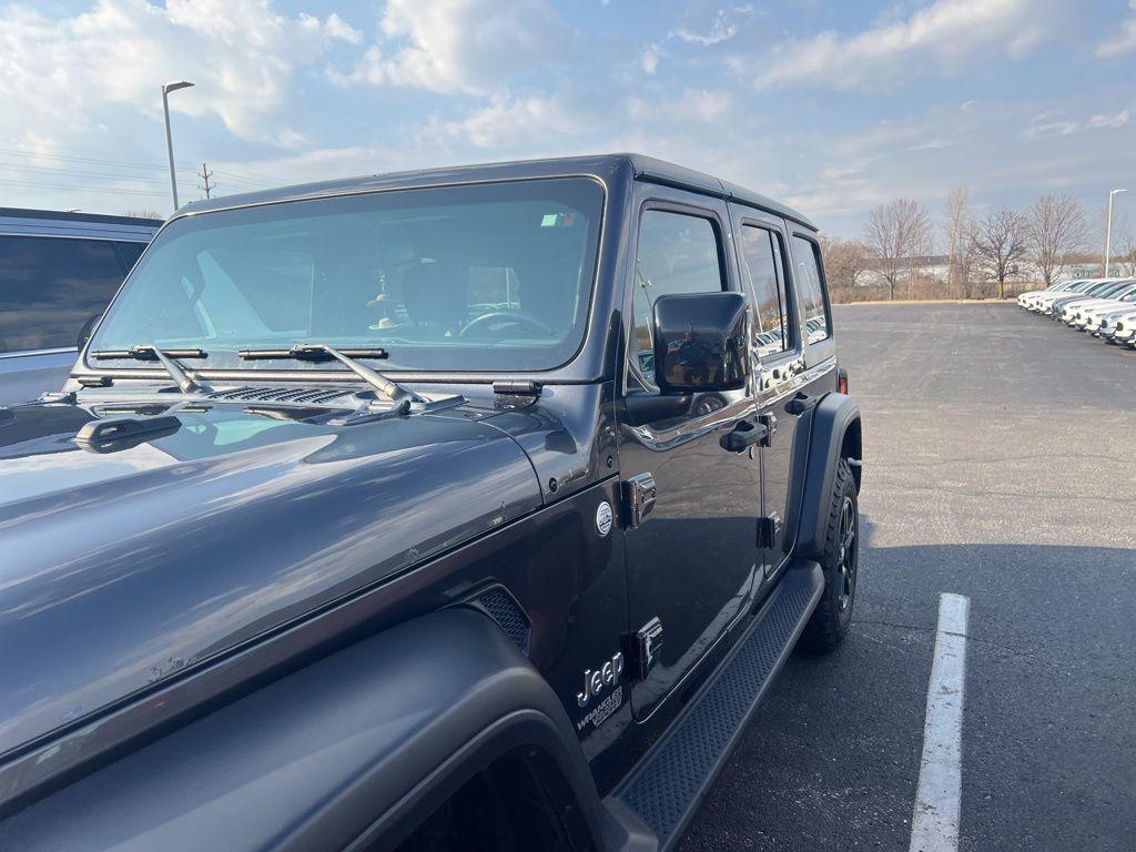 used 2020 Jeep Wrangler Unlimited car, priced at $23,500