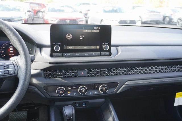new 2025 Honda Accord car, priced at $28,357