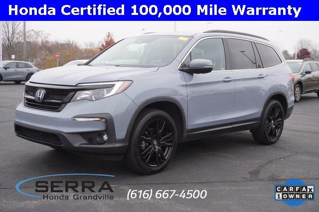used 2022 Honda Pilot car, priced at $32,500