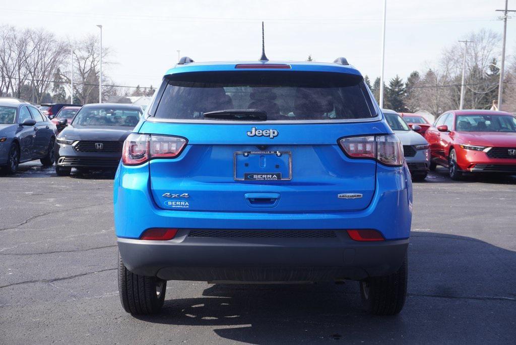 used 2022 Jeep Compass car, priced at $21,577