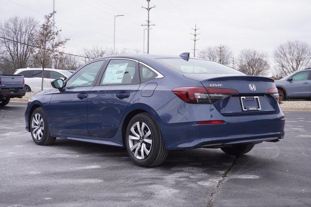 new 2026 Honda Civic car, priced at $25,645