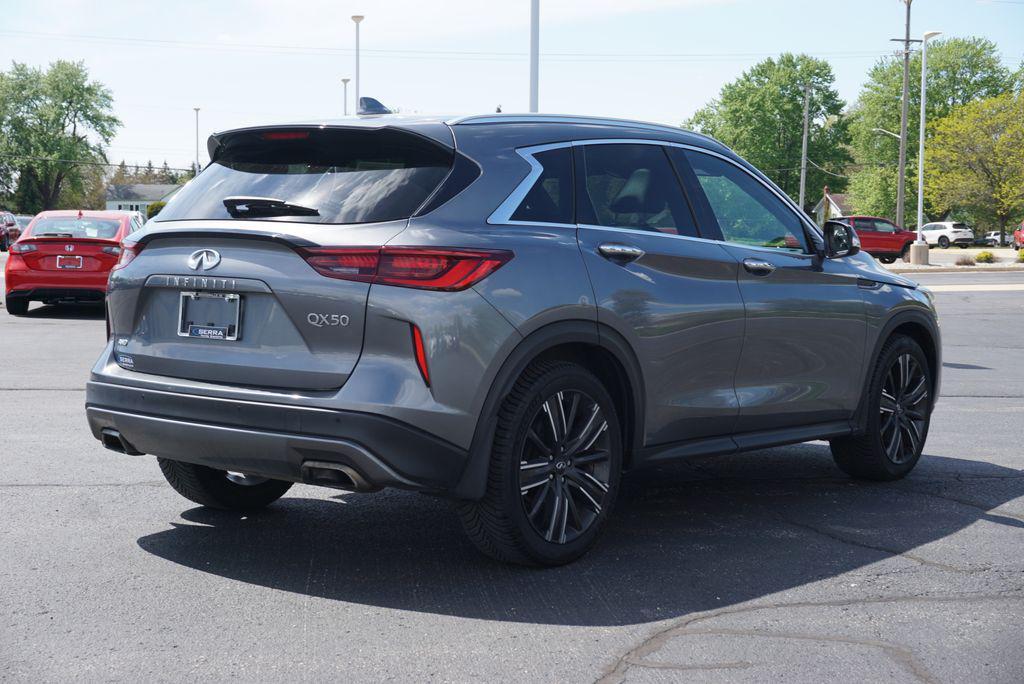 used 2022 INFINITI QX50 car, priced at $25,990