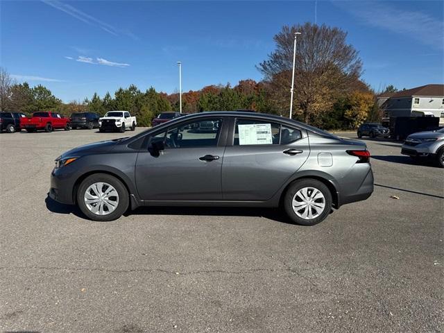 new 2025 Nissan Versa car, priced at $19,155