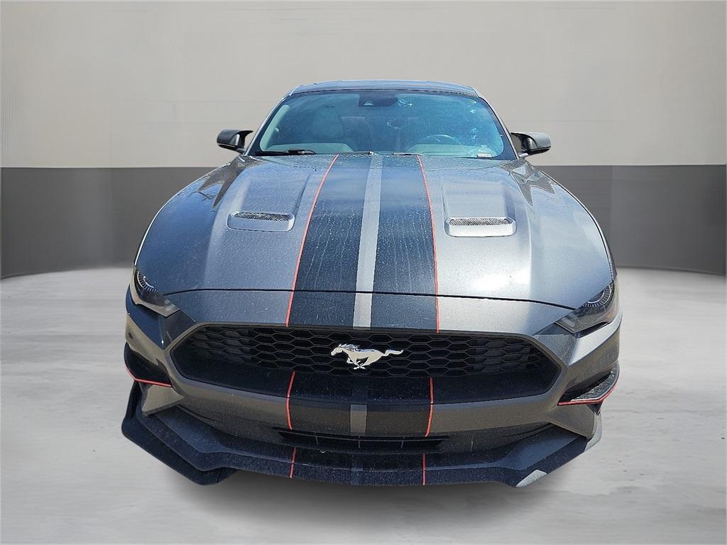 2021 Gray Ford Mustang