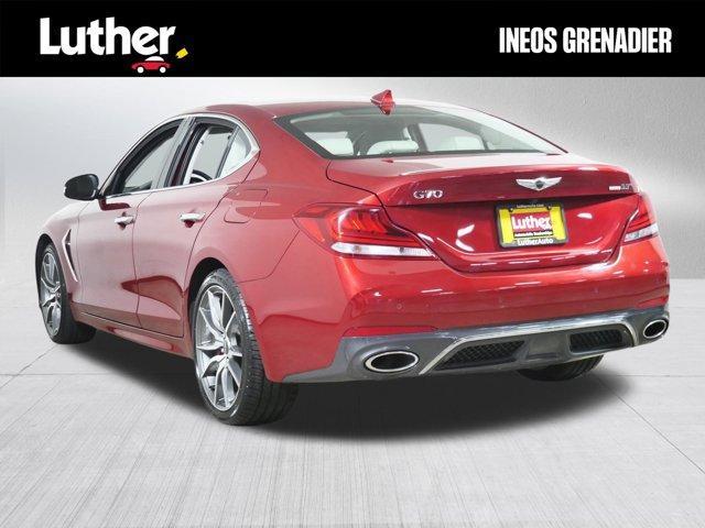 used 2021 Genesis G70 car, priced at $27,998