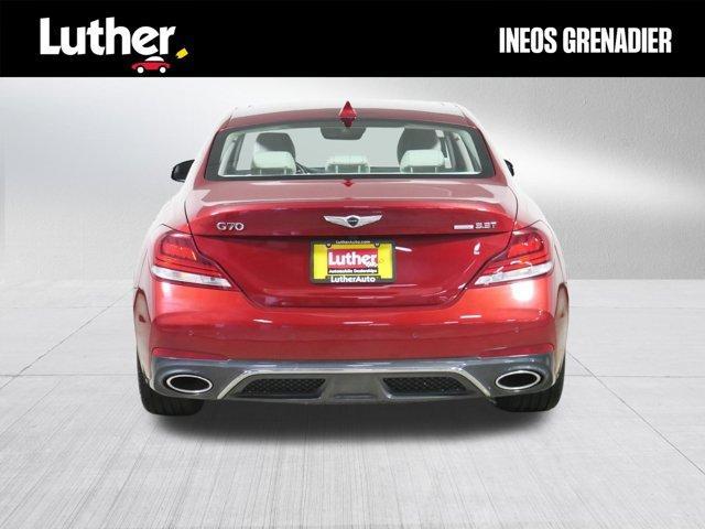 used 2021 Genesis G70 car, priced at $27,998