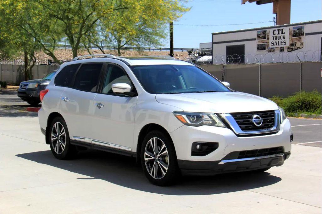 used 2017 Nissan Pathfinder car, priced at $15,900